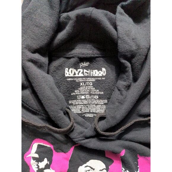 Philcos Boyz N Tha Hood Women's Pullover Hoodie Size XL, Black - Picture 5 of 7